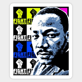 POWER TO THE PEOPLE 2-MLK Sticker